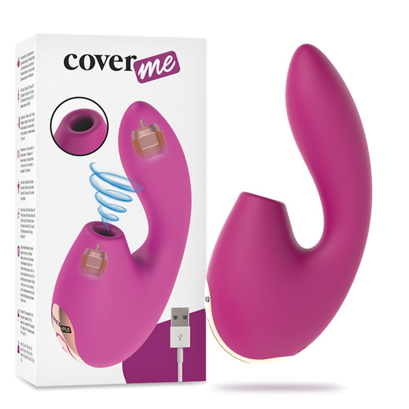 Vibrador con estimulador de clítoris Pulso - Coverme - Vibradores (3)