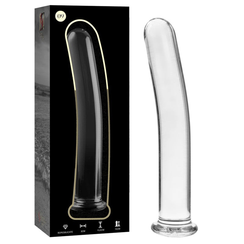 Nebula Dildo Cristal Modelo 9 Transparente - Ibiza - Dildos o Consoladores