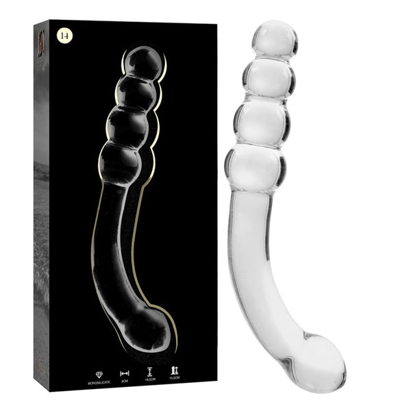 Nebula Dildo Cristal Modelo 14 Transparente - Ibiza - Dildos o Consoladores