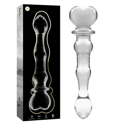 Nebula Dildo Cristal Modelo 21 Transparente