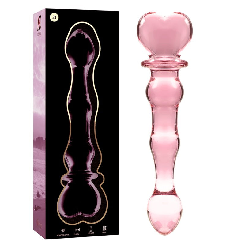 Nebula Dildo Cristal Modelo 21 Rosa - Ibiza - Dildos o Consoladores