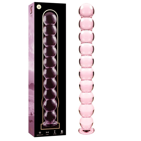 Nebula Dildo Cristal Modelo 22 Rosa - Ibiza - Dildos o Consoladores