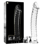 Nebula Dildo Cristal Modelo 23 Transparente - Ibiza - Dildos o Consoladores