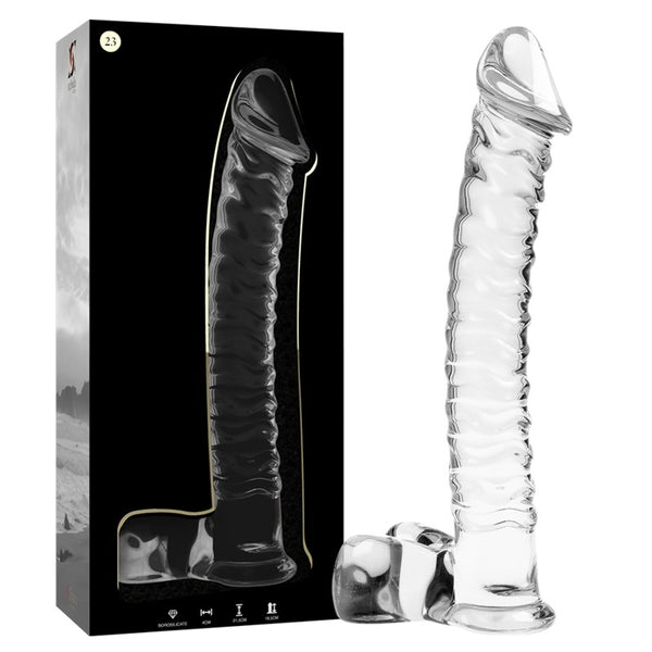 Nebula Dildo Cristal Modelo 23 Transparente - Ibiza - Dildos o Consoladores