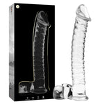 Nebula Dildo Cristal Modelo 23 Transparente - Ibiza - Dildos o Consoladores