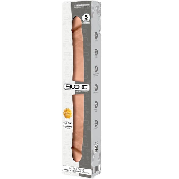 Pene Realístico Doble Silicona Talla S