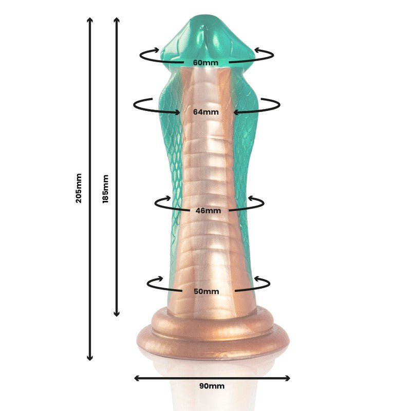 Python Dildo Cobra Verde - Epic - Dildos o Consoladores (2)