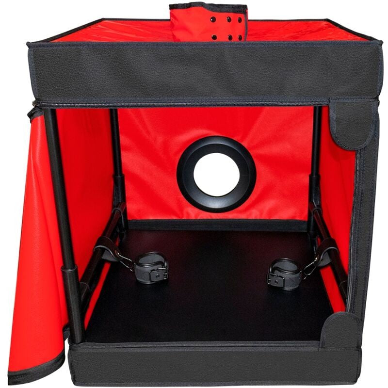 Kink Club Cabina Bukkake Negro y Rojo - Secret Dome - Sofas y cojines (3)