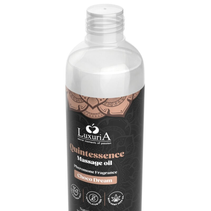 Aceite de Masaje Corporal Aroma Chocolate - Luxuria - Aceite para masajes eróticos (3)