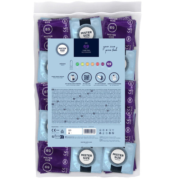 Mister Size Talla XXL 69mm 100 uds