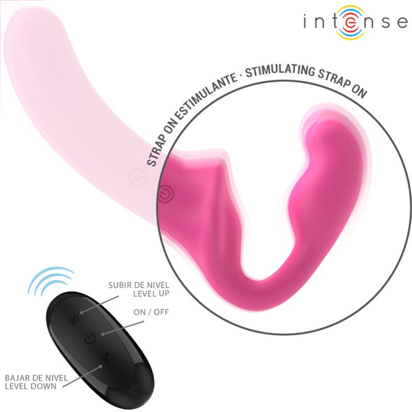 Vibrador Doble Strapless Amy Control Remoto