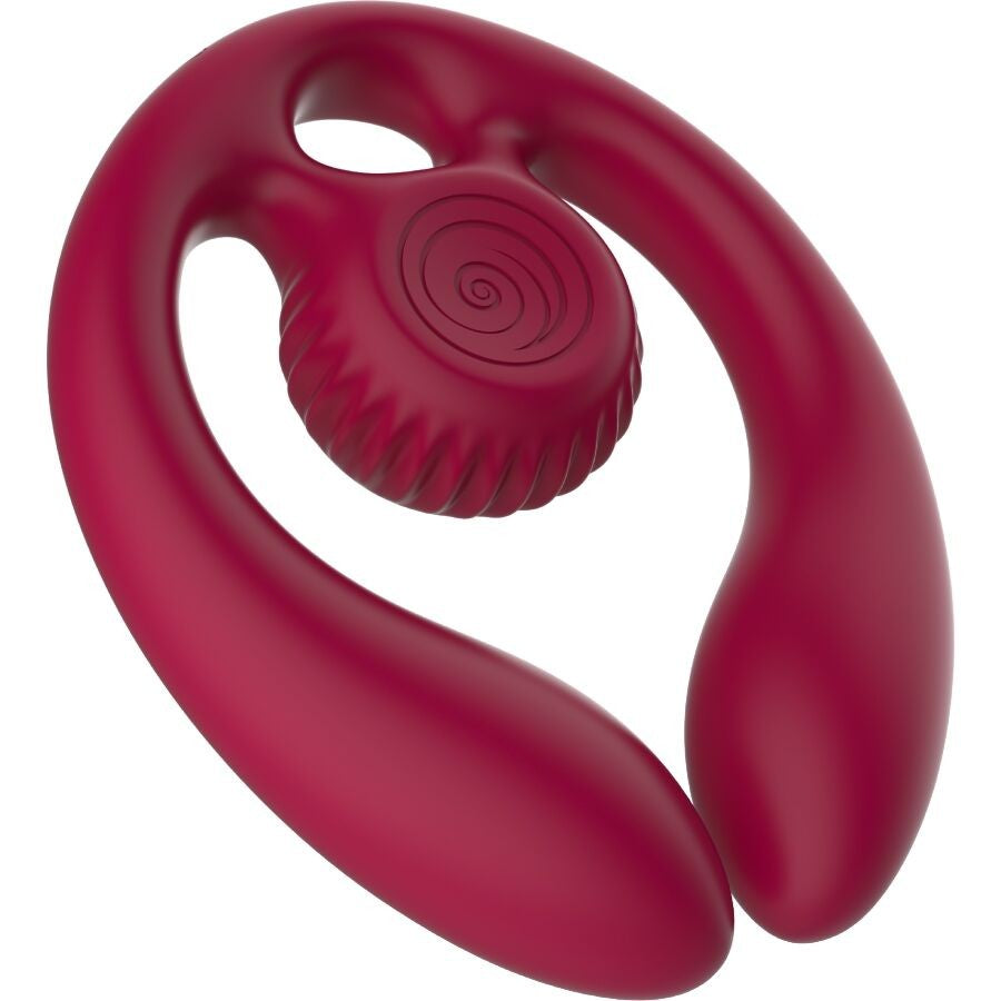 Gizi Duo Burdeos Vibrador Para Parejas - Snail Vibe - Vibradores (2)