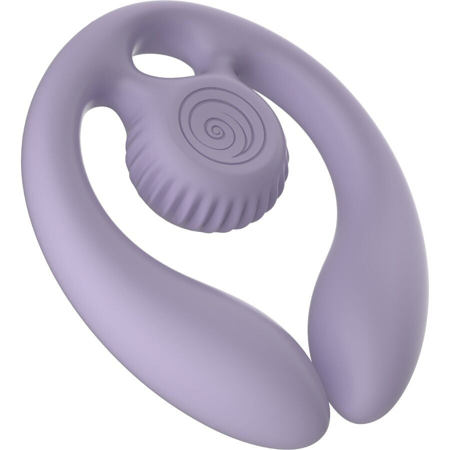 Gizi Duo Lila Vibrador Doble Para Parejas - Snail Vibe - Vibradores (2)
