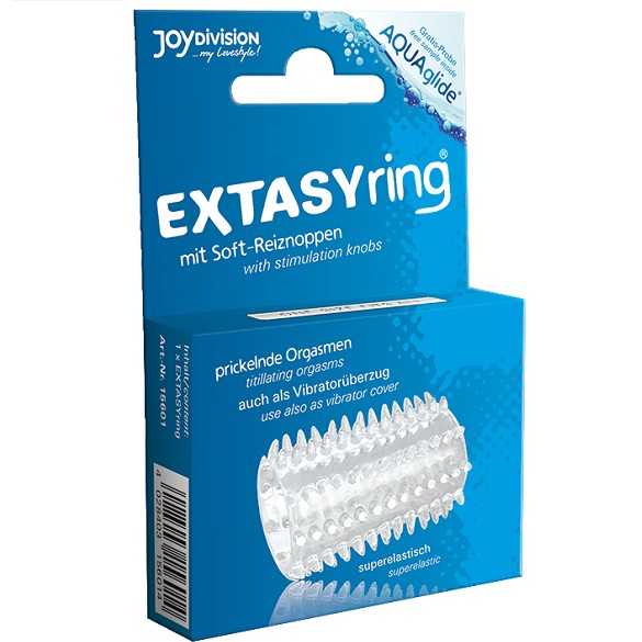 Extasy Anillo para Pene Texturizado - JoyDivision - Fundas para el pene (2)