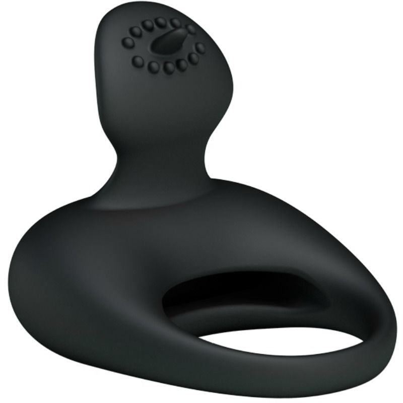 Anillo vibrador con lengua - PrettyLove - Anillo vibrador para el pene (con y sin vibración) (2)