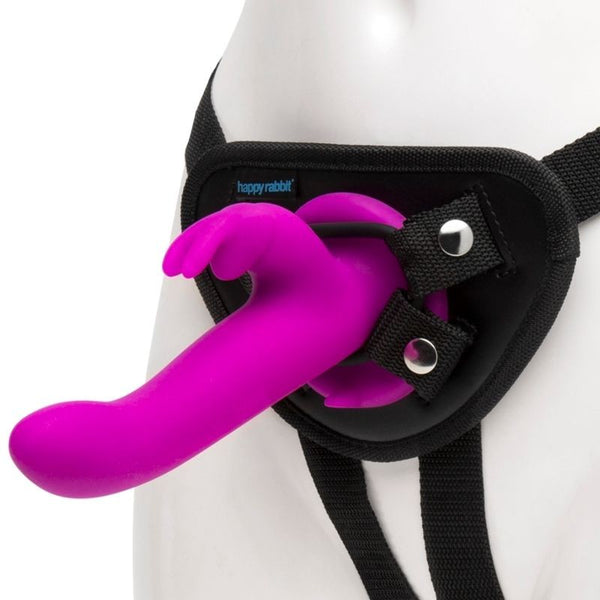 Arnes con vibrador conejito Pum