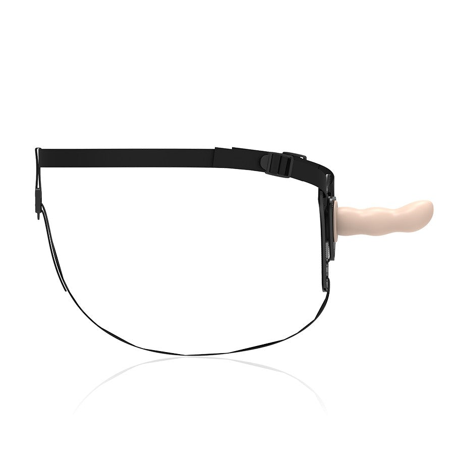 Arnés silicona flesh Punto G 12.5 cm - FetishSubmissive - Arneses con pene o dildo Strap-On (4)