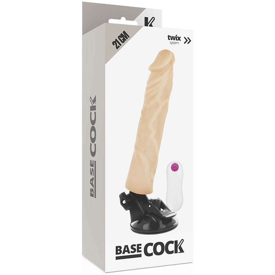 Tom realistico 21 cm Carne Remoto - BaseCock - Vibradores (5)