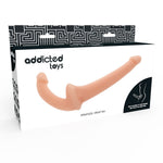Arnés sin sujeción carne - Addicted Toys - Arneses con pene o dildo Strap-On (2)