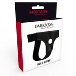Arnés con agujero talla unica - Darkness - Arneses con pene o dildo Strap-On (2)