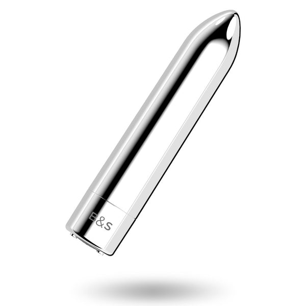 Bala vibradora Kailan 2 silver - Black Silver - Vibradores