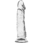 Dildo 001 Transparente 19 cm - XRay - Dildos o Consoladores