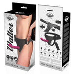 Arnés Walter con vibración 15.5 cm - HarnessAttraction - Arneses con pene o dildo Strap-On (2)