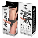 Arnés Vibrador Héctor 16 cm - HarnessAttraction - Arneses con pene o dildo Strap-On (2)