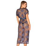 Peignoir Flowlace Talla L/XL - Obsessive - Lencería erotica (2)
