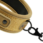 Collar con agarradera dorado - FetishSubmissive - Kits para BDSM (2)