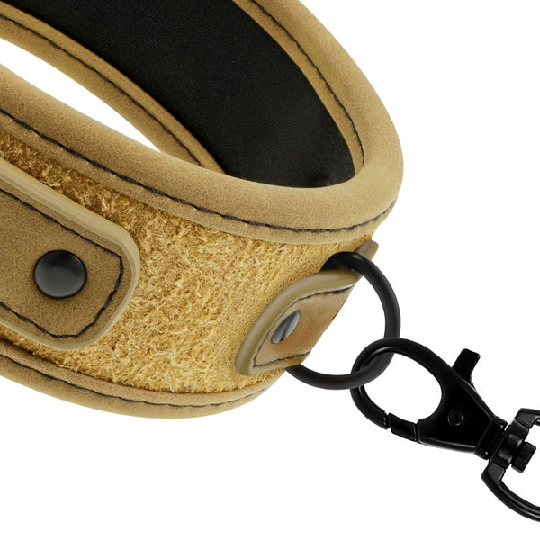 Collar con agarradera dorado