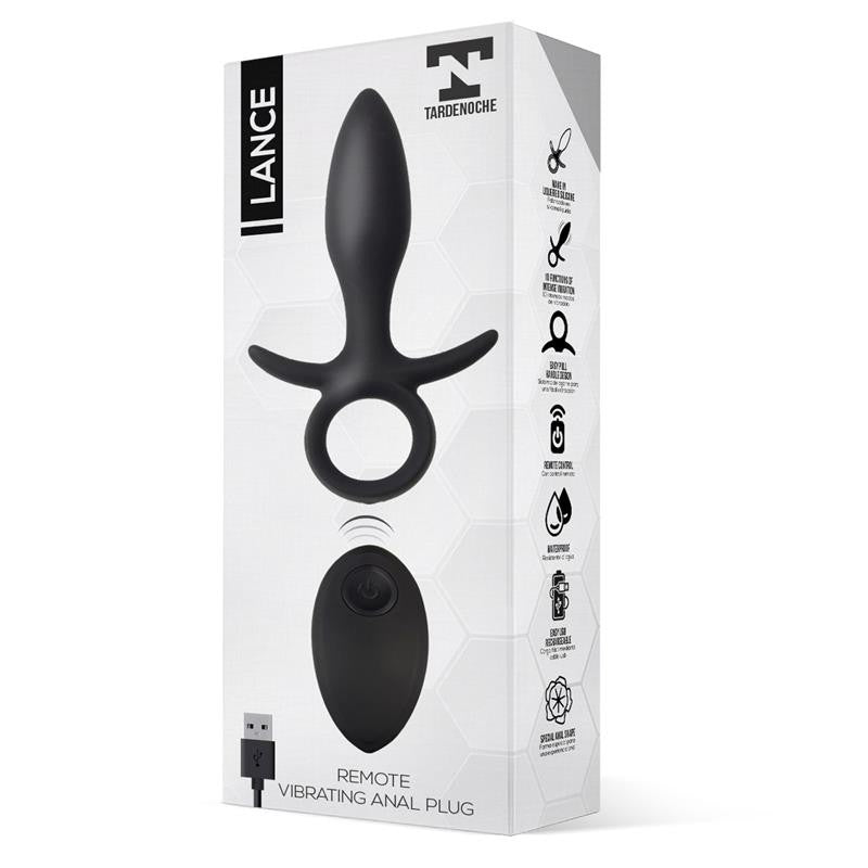 Lance Plug Anal Control Remoto - Tardenoche - Plugs anales (3)