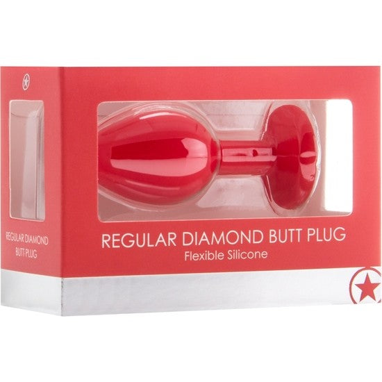 Plug Rojo diamante rojo 1