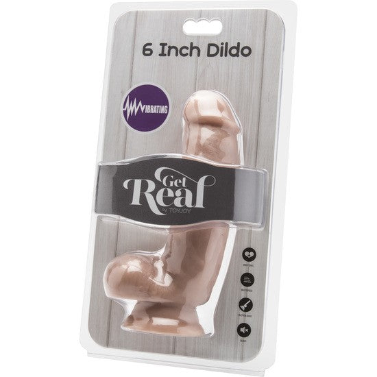 Vibrador Realistico 15 cm testículos
