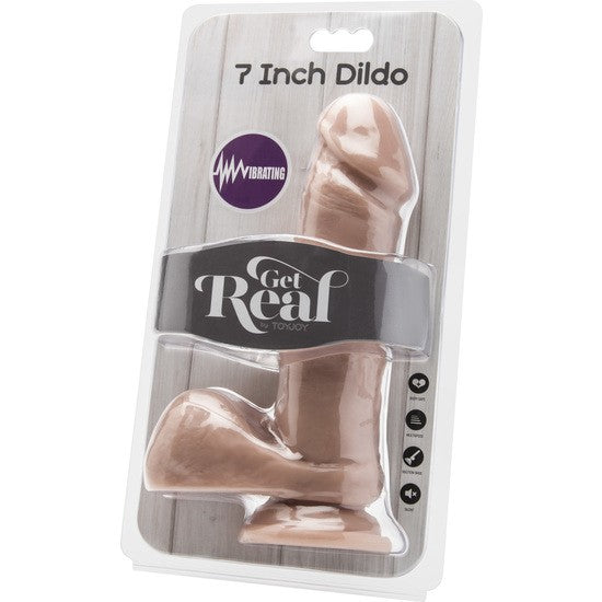 Vibrador realistico 18 cm carne