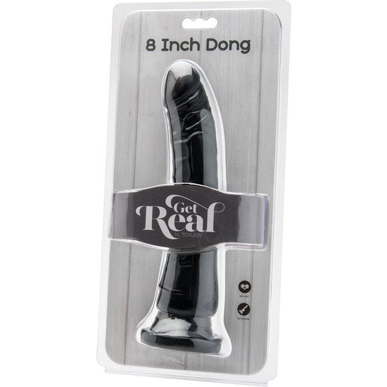 Dildo negro 20,5 cm
