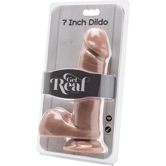 Consolador carne con testículos 18 cm - Toyjoy - Dildos o Consoladores (2)