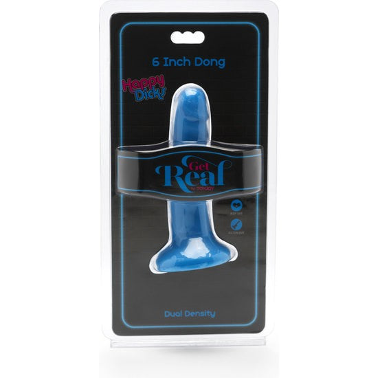 Consolador Happy Dick Azul 15 cm - Toyjoy - Dildos o Consoladores (2)