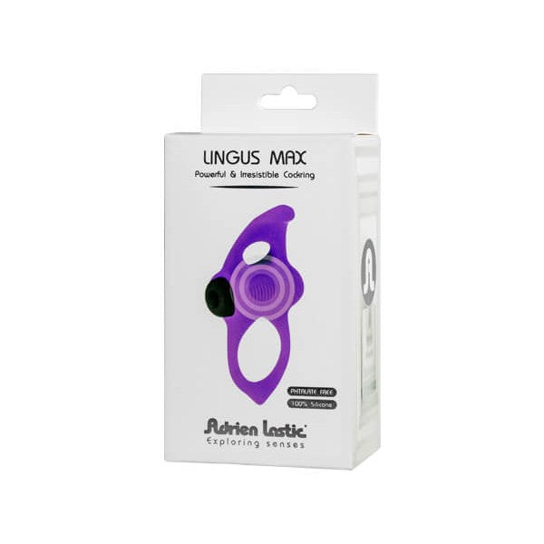 Lingus Max 3 Otto - 9,5 cm - Adrien Lastic - Anillo vibrador para el pene (con y sin vibración) (3)