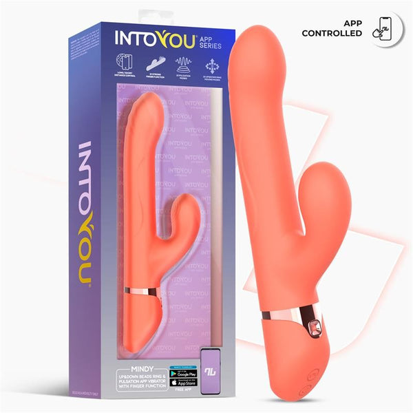 Mindy Vibrador con Perlas, Finger y Pulsación con APP