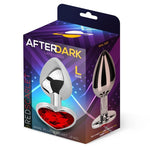 Plug Anal Corazón Rojo Talla L - AfterDark - Plugs anales (2)