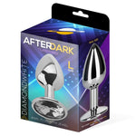 Plug Diamante blanco L - AfterDark - Plugs anales (2)