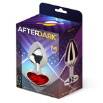 Plug Anal Corazón Rojo Talla M - AfterDark - Plugs anales (2)