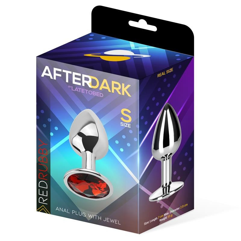 Plug Rubí Rojo S - AfterDark - Plugs anales (3)