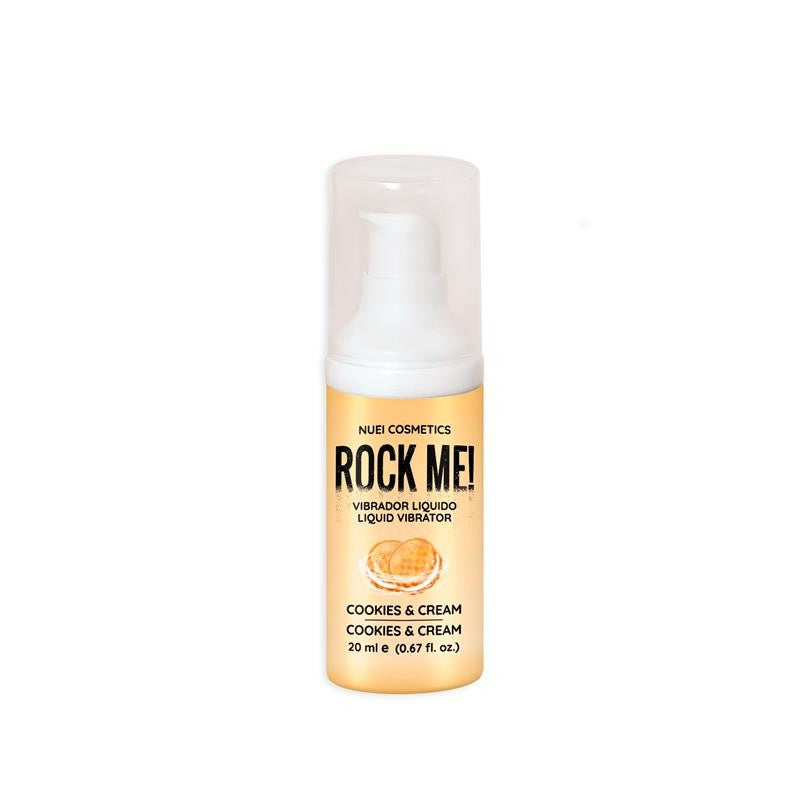 Vibrador Liquido Rock Me! Cookies and Cream 20 ml - Nuei - Estimulantes sexuales (2)