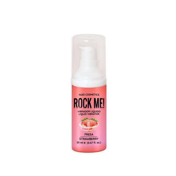 Vibrador Líquido Rock Me! Fresa 20 ml