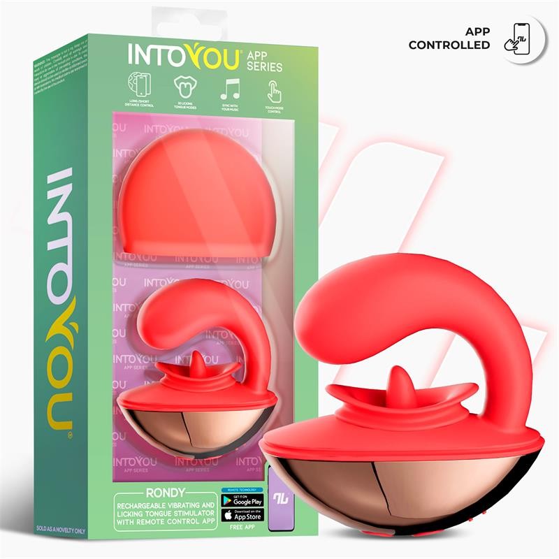 Rondy Estimulador con Vibración y Lengua con App 1