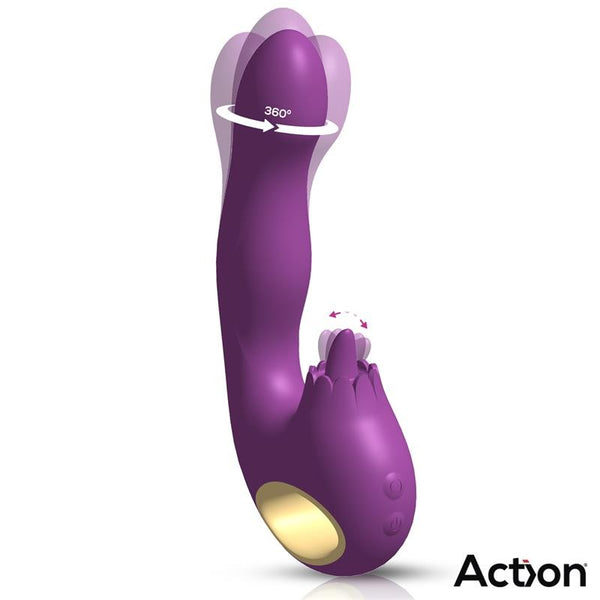 Vibrador Toka con Oscilación y Lengua