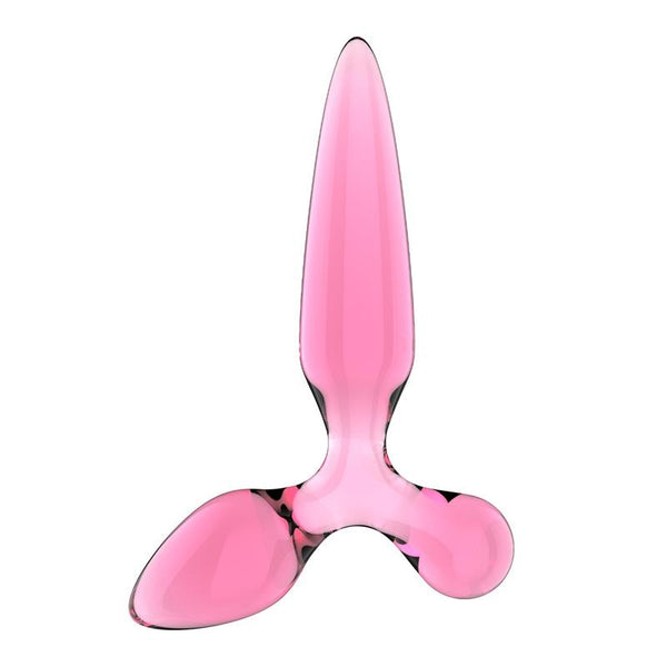 Triple Crystal 2 Dildo de Cristal - Satisfyer - Plugs anales