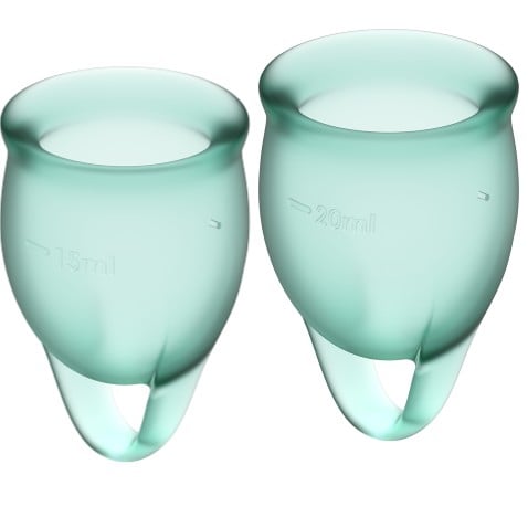 Copa Menstrual Feel Confident Verde Oscuro